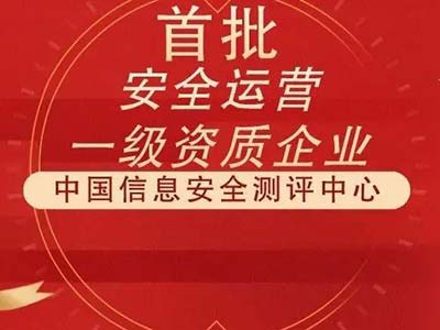 首批！奇安信率先获得国家级安全运营资质